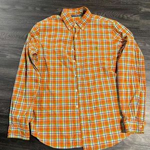 Ralph Lauren Mens Plaid Long-Sleeve